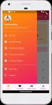 Courier Driver Flutter App UI Template Screenshot 15