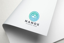 Nanox Molecular Circle Logo Screenshot 2