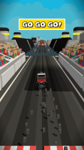 Car Push Driving - Hyper Casual Mobile Unity Game Screenshot 2